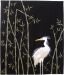 Egret with Bamboo